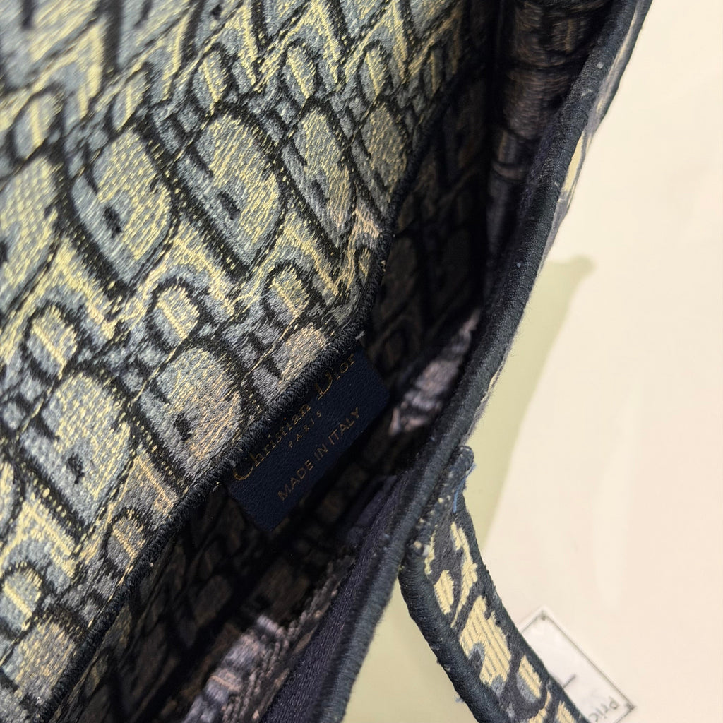Dior Saddle Oblique Woven Logo Small Saddle Bag