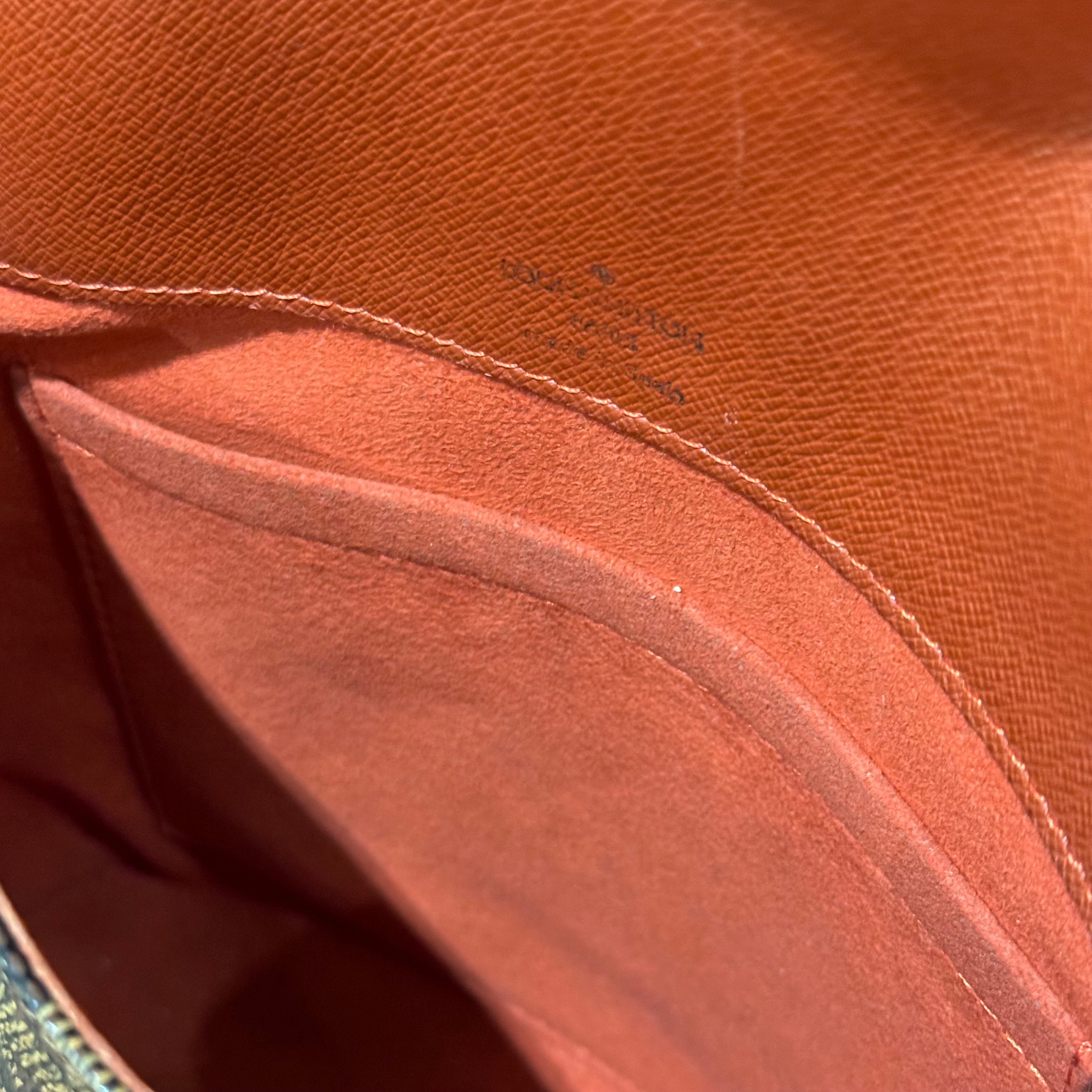LOUIS VUITTON BROWN DAMIER KING FAYE BAG