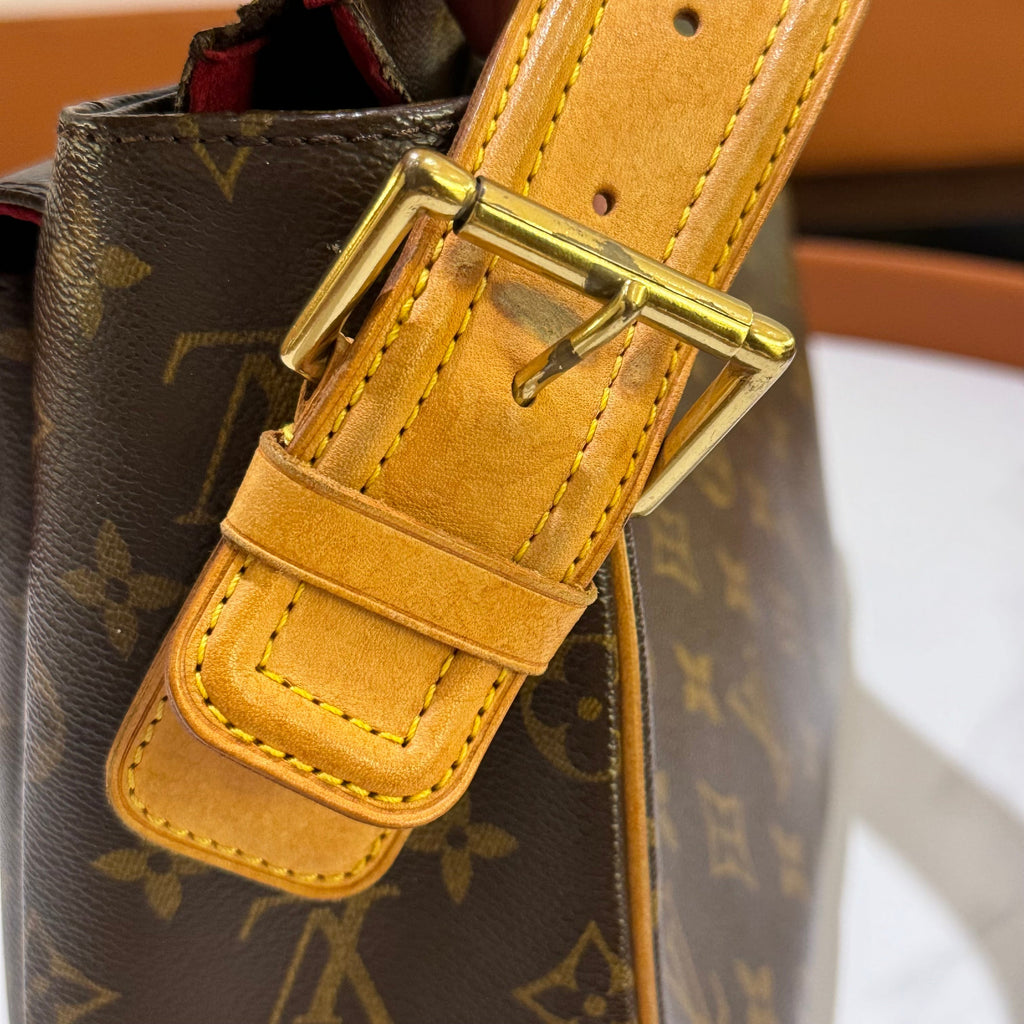 LOUIS VUITTON MEDIUM CAMEL BAG