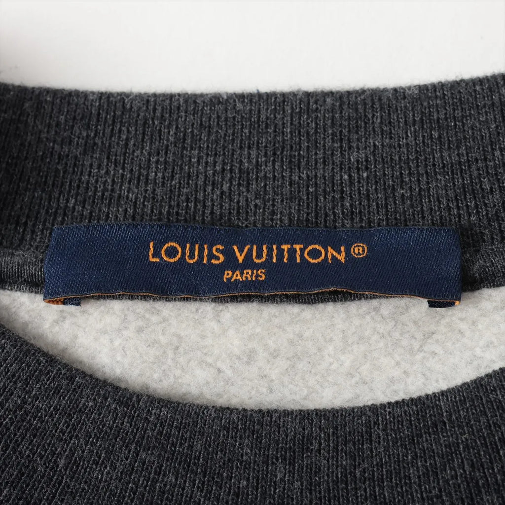 Louis Vuitton Cotton Basic Knitted Sweater Gray