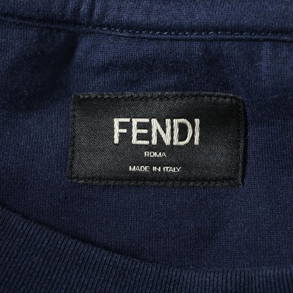 Fendi Cotton T-shirt Navy Blue