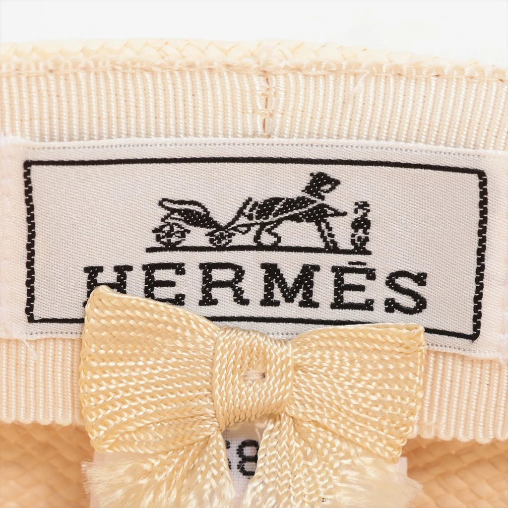 Hermès Riley Panama Hat Naturel