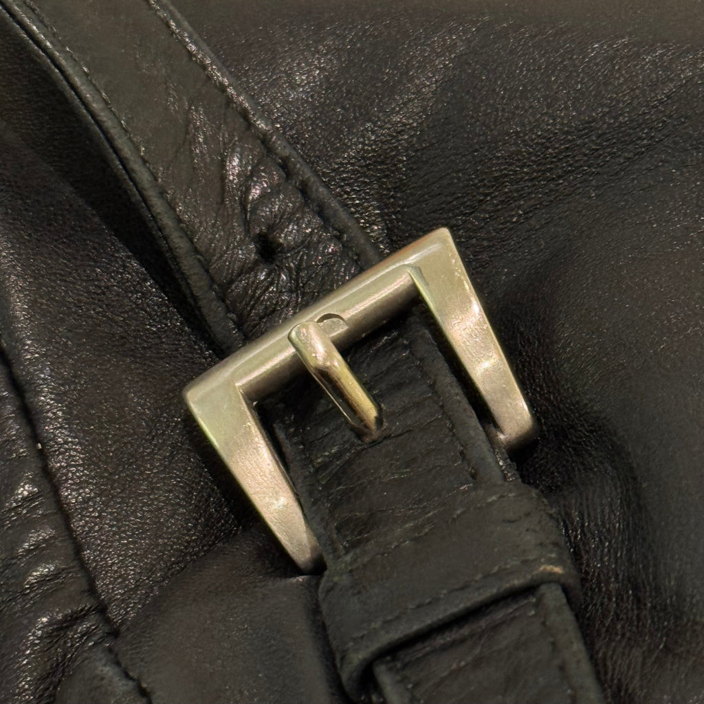 PRADA VINTAGE TRIANGLE LOGO BACKPACK