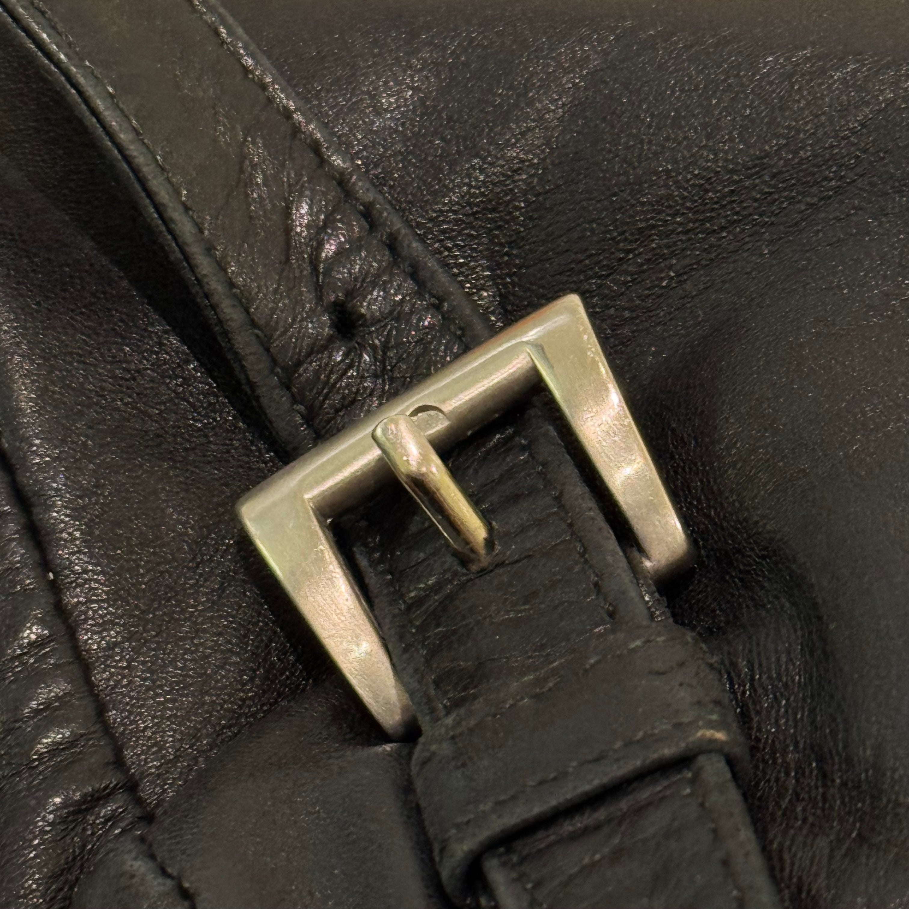 PRADA VINTAGE TRIANGLE LOGO BACKPACK