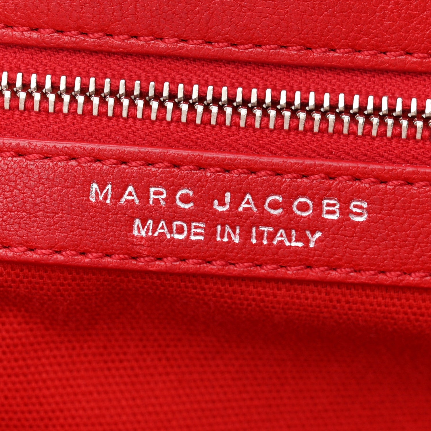 Calfskin Quilted Leather Stam Bag Red