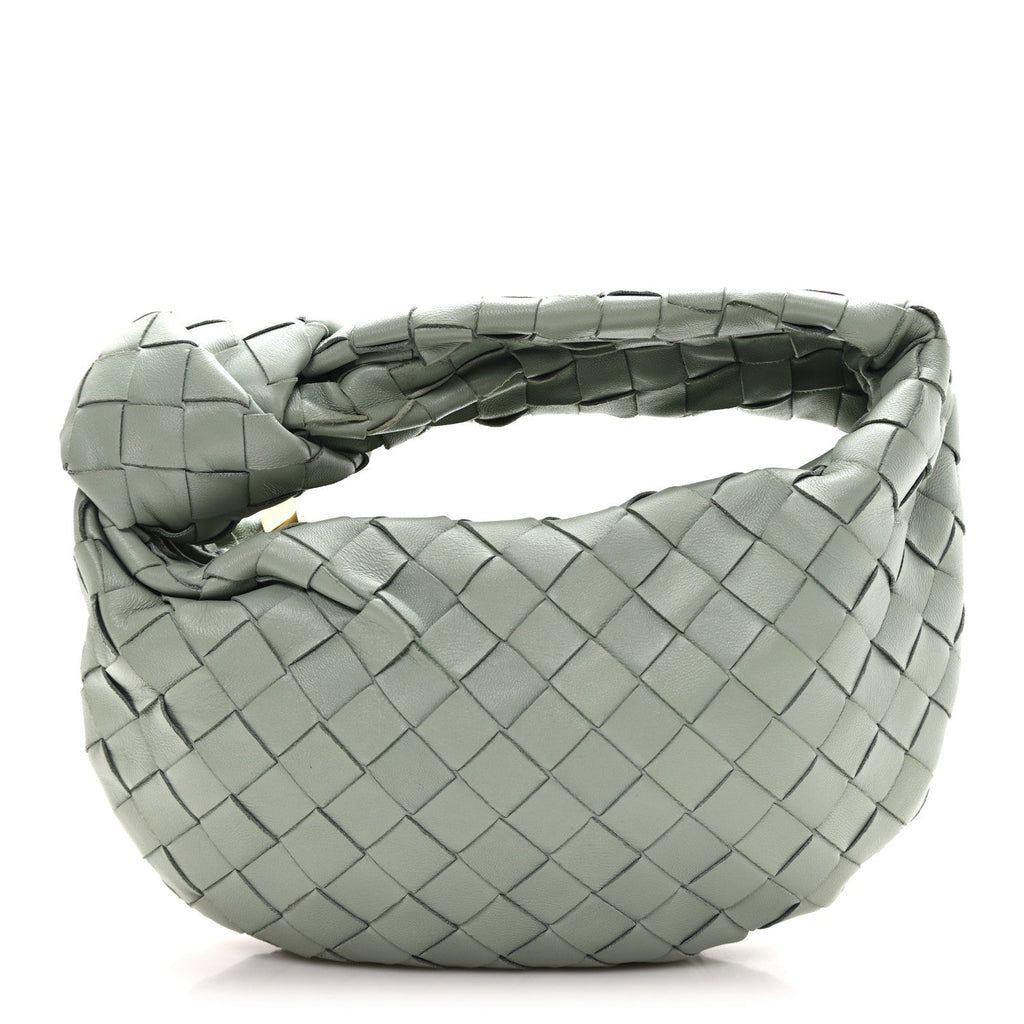 Nappa Intrecciato Mini Jodie New Sauge