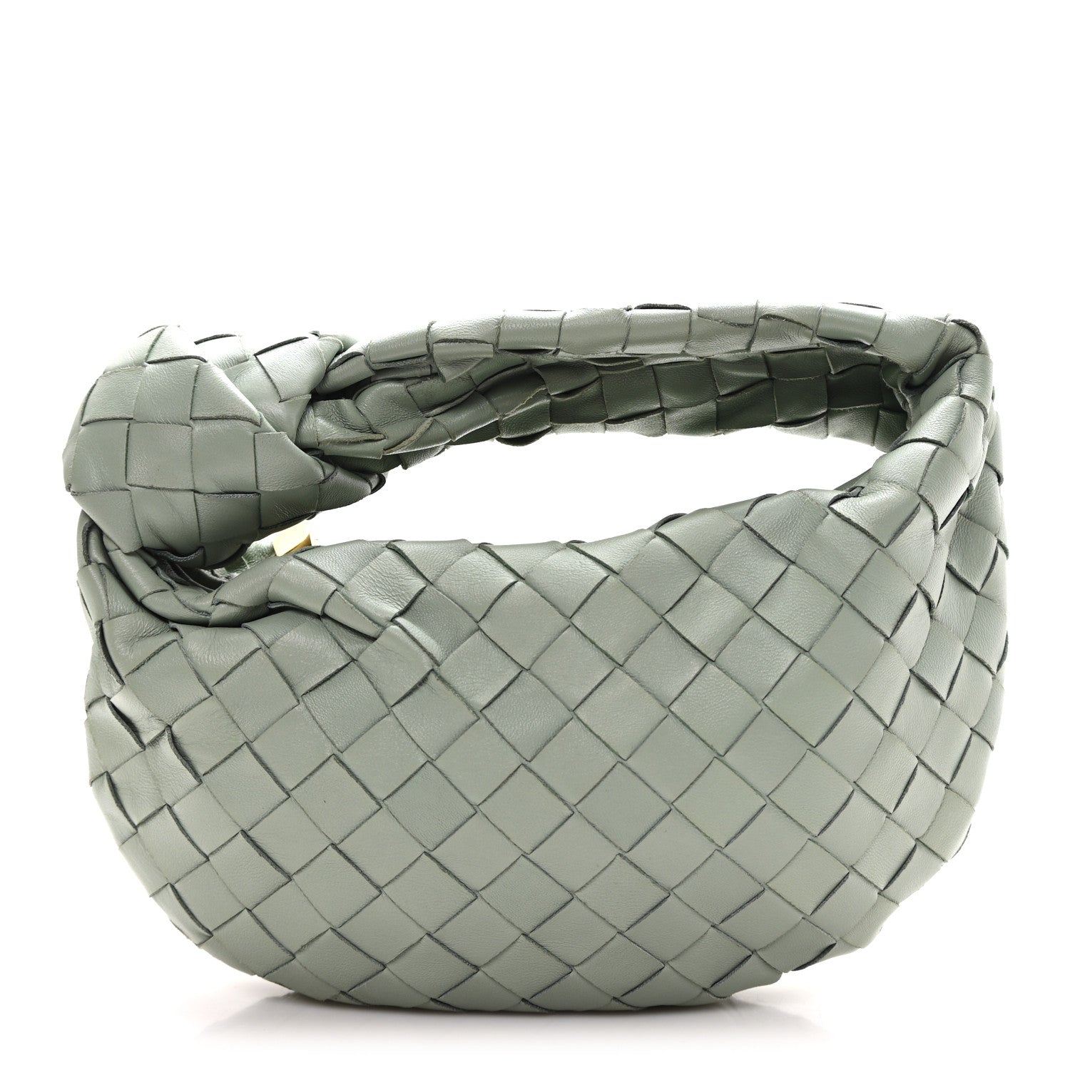 Nappa Intrecciato Mini Jodie New Sauge