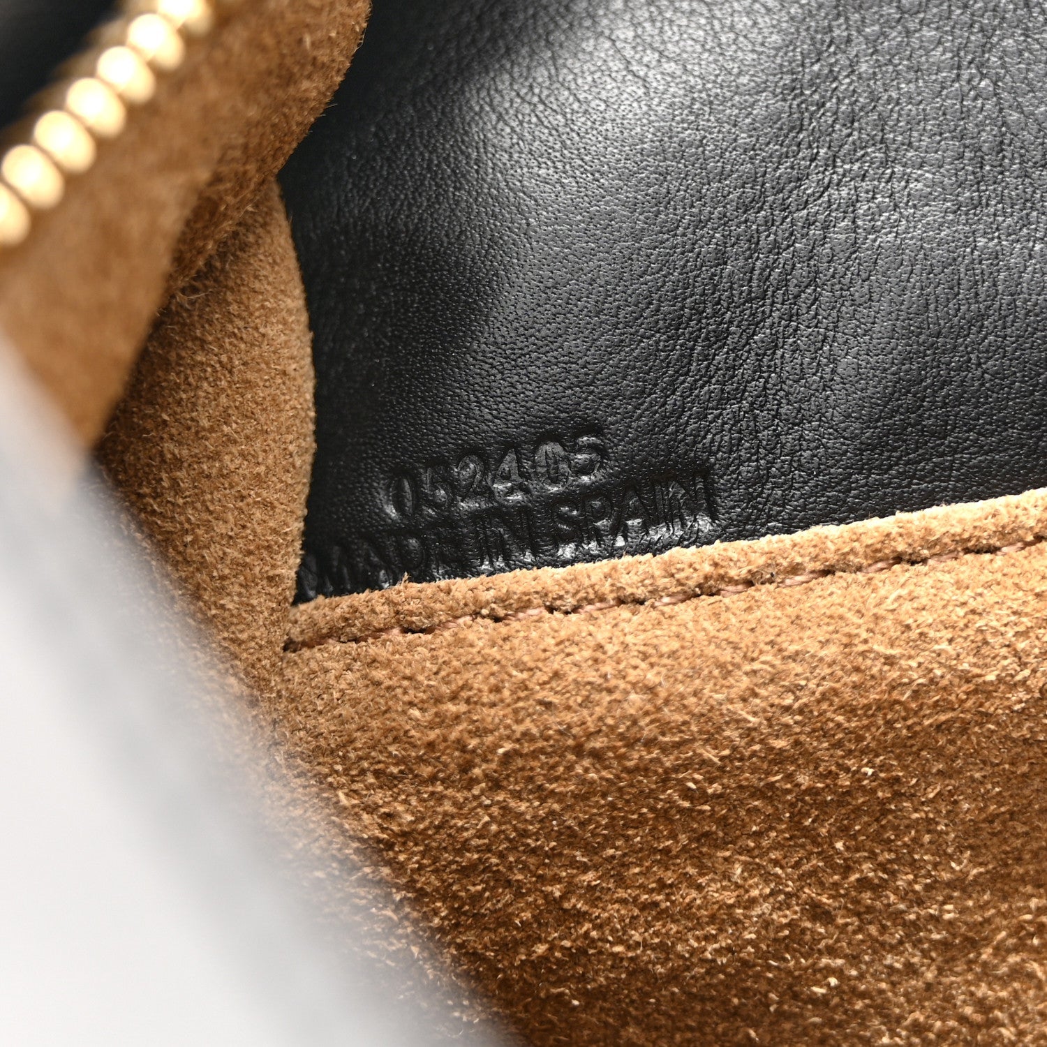 Calfskin Small Woven Puzzle Bag Black