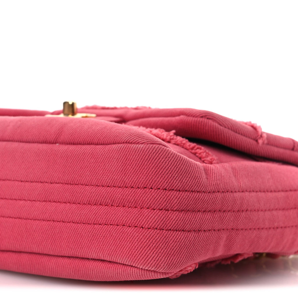 Denim Coco Flap Pink