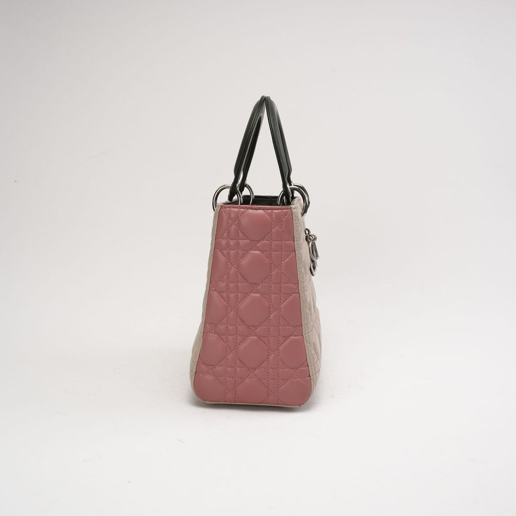 Dior Lady Medium Lamb Tricolor 2014