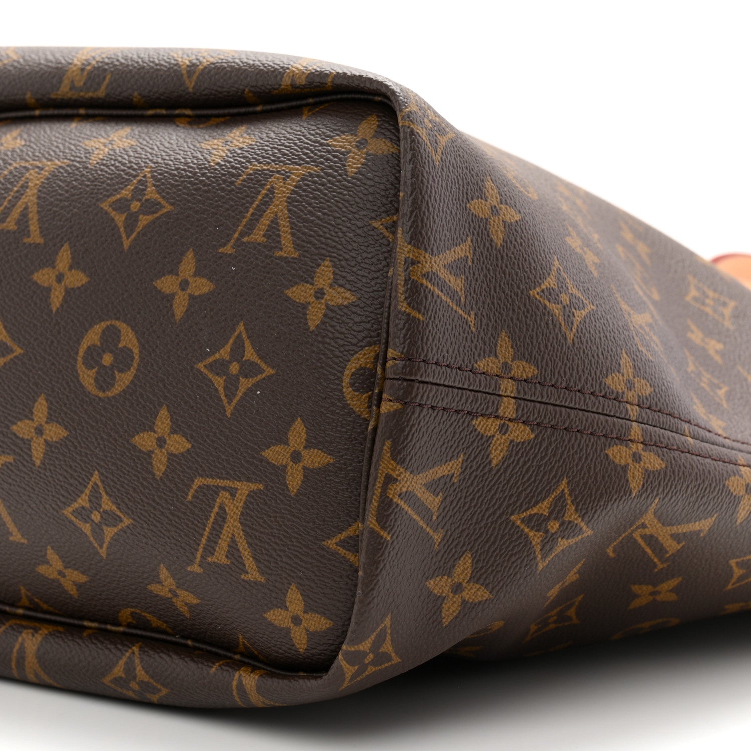 Monogram Inside Out Neverfull Bandouliere MM Rose Pondichery