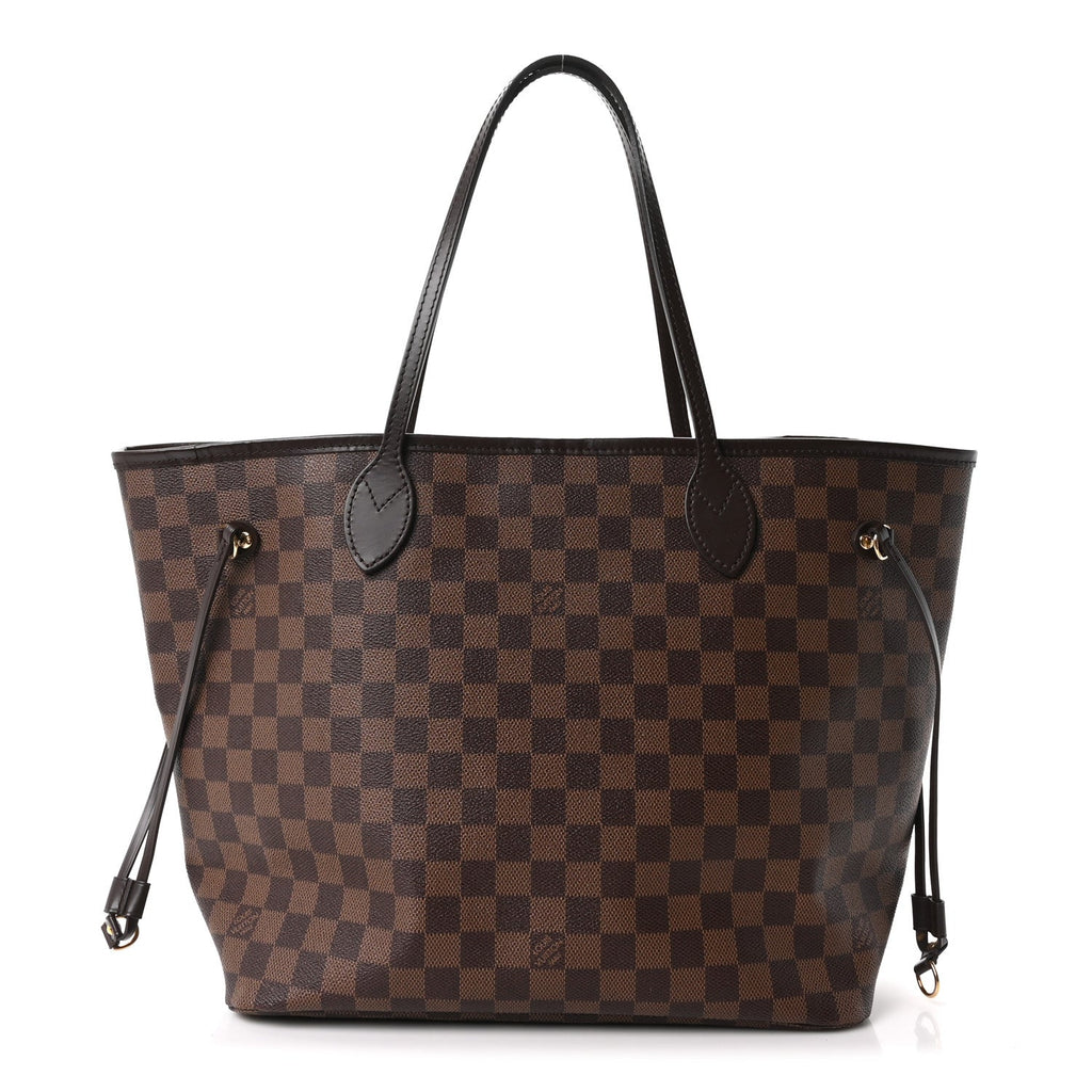 Damier Ebene Neo Neverfull MM Rose Ballerine