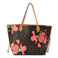 Monogram Roses Neverfull MM
