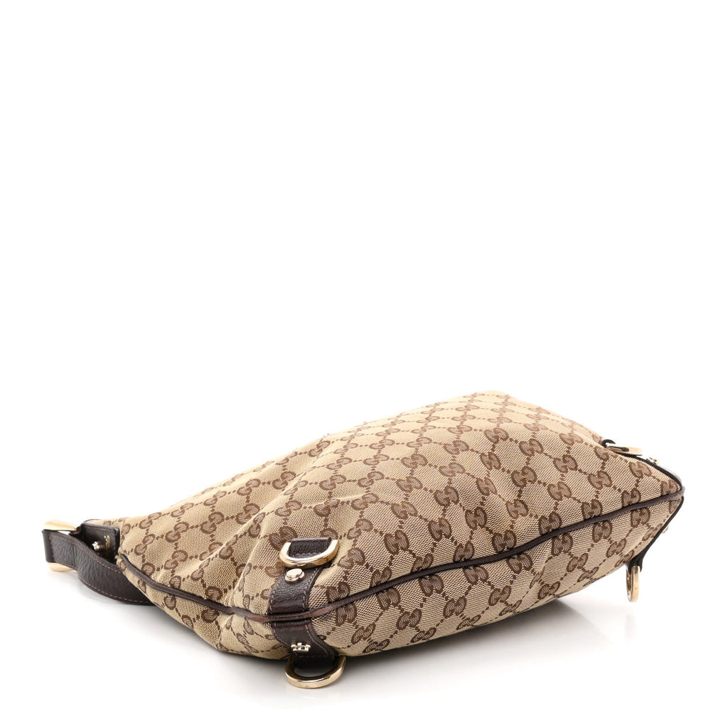 Monogram Abbey Messenger Bag Dark Brown