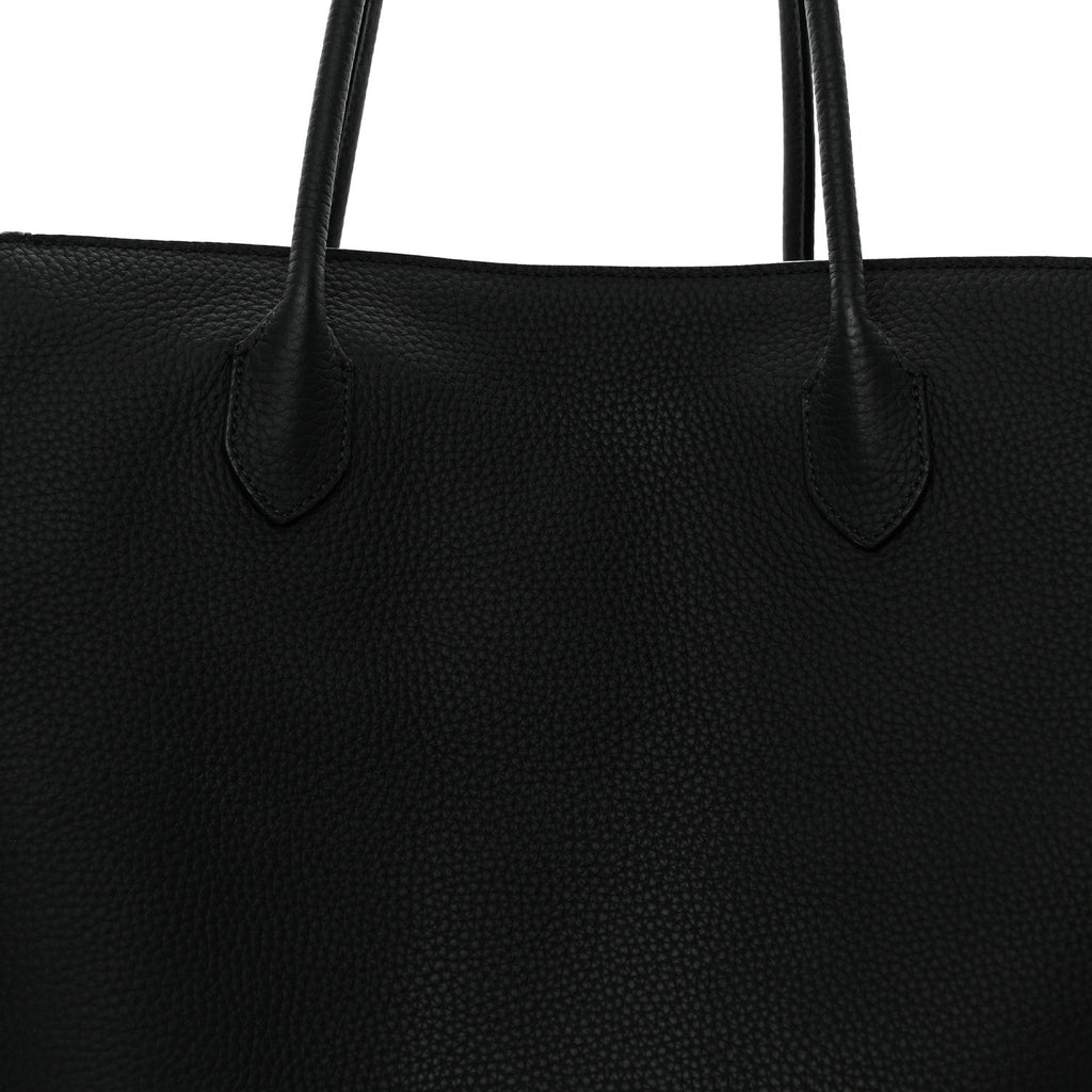 Matte Grained Calfskin Marlo 17 Black