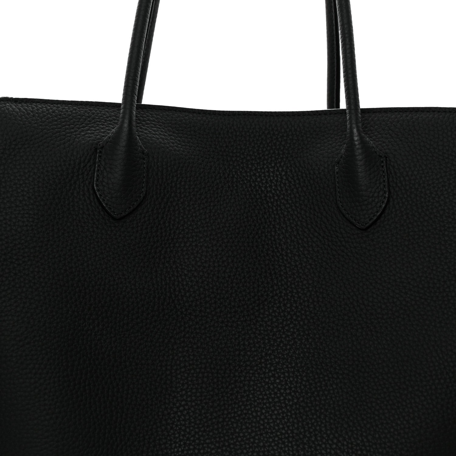 Matte Grained Calfskin Marlo 17 Black