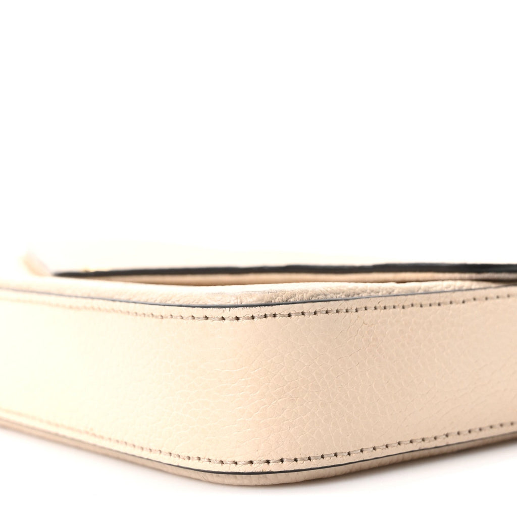 Empreinte Pochette Felicie Chain Wallet Cream