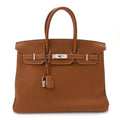 Togo Birkin 35 Gold