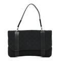 Monogram Satchel Black