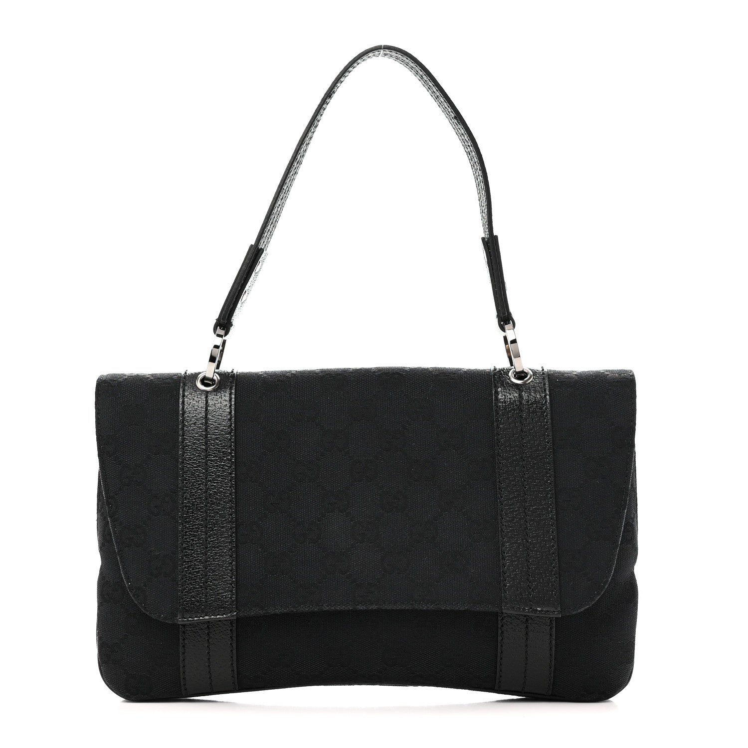 Monogram Satchel Black