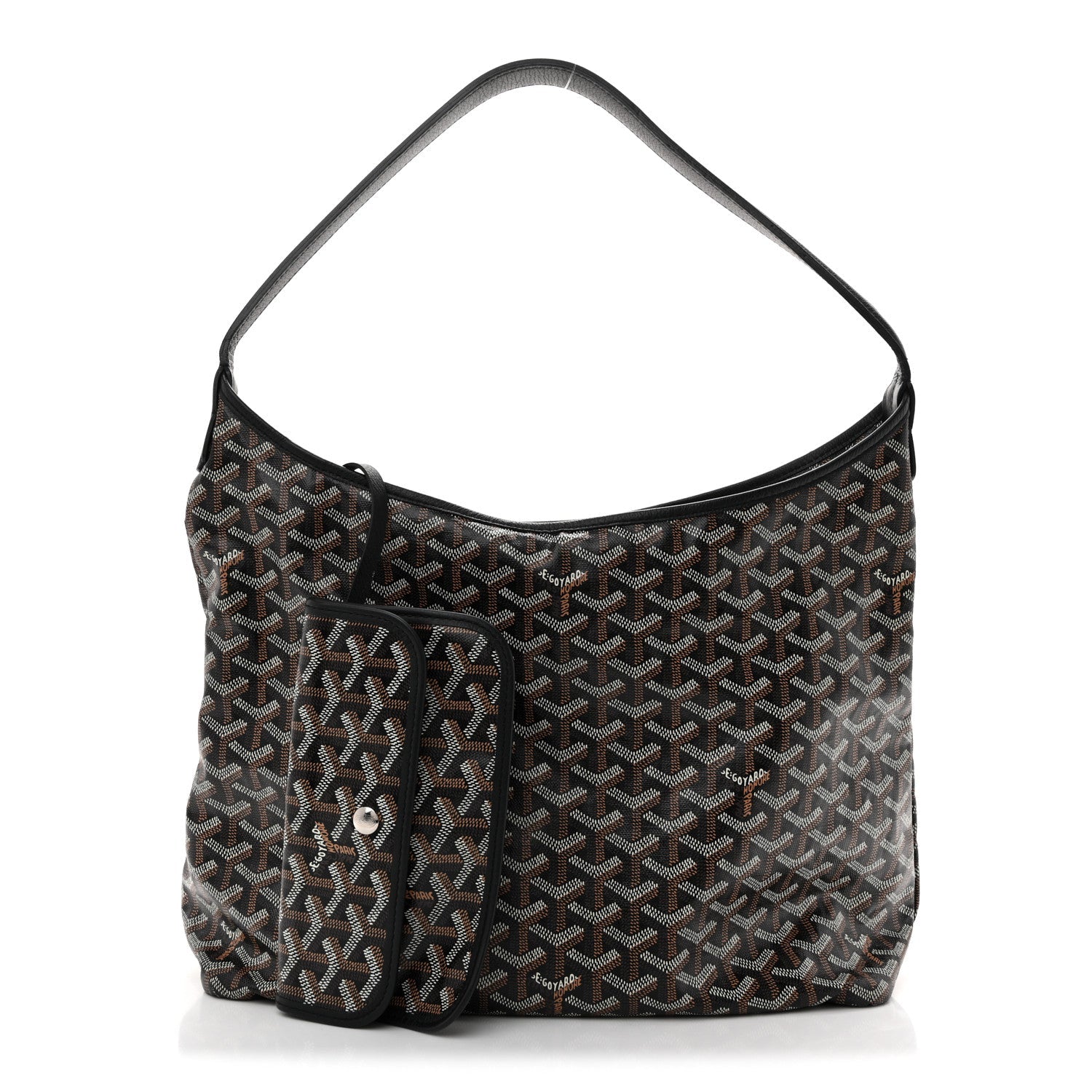 Goyardine Boheme Hobo Black