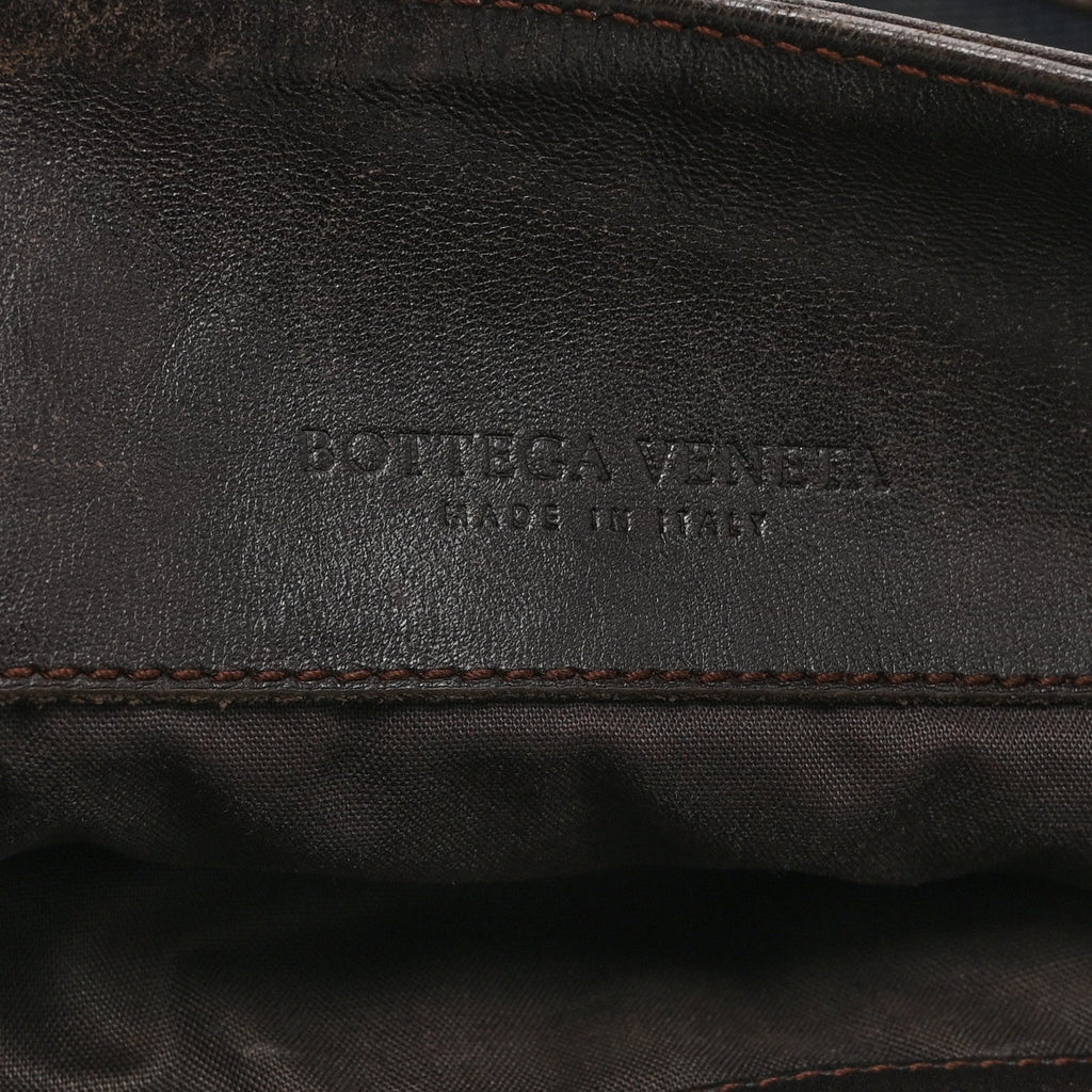 Nappa Intrecciato VN Crossbody Messenger Bag Brown