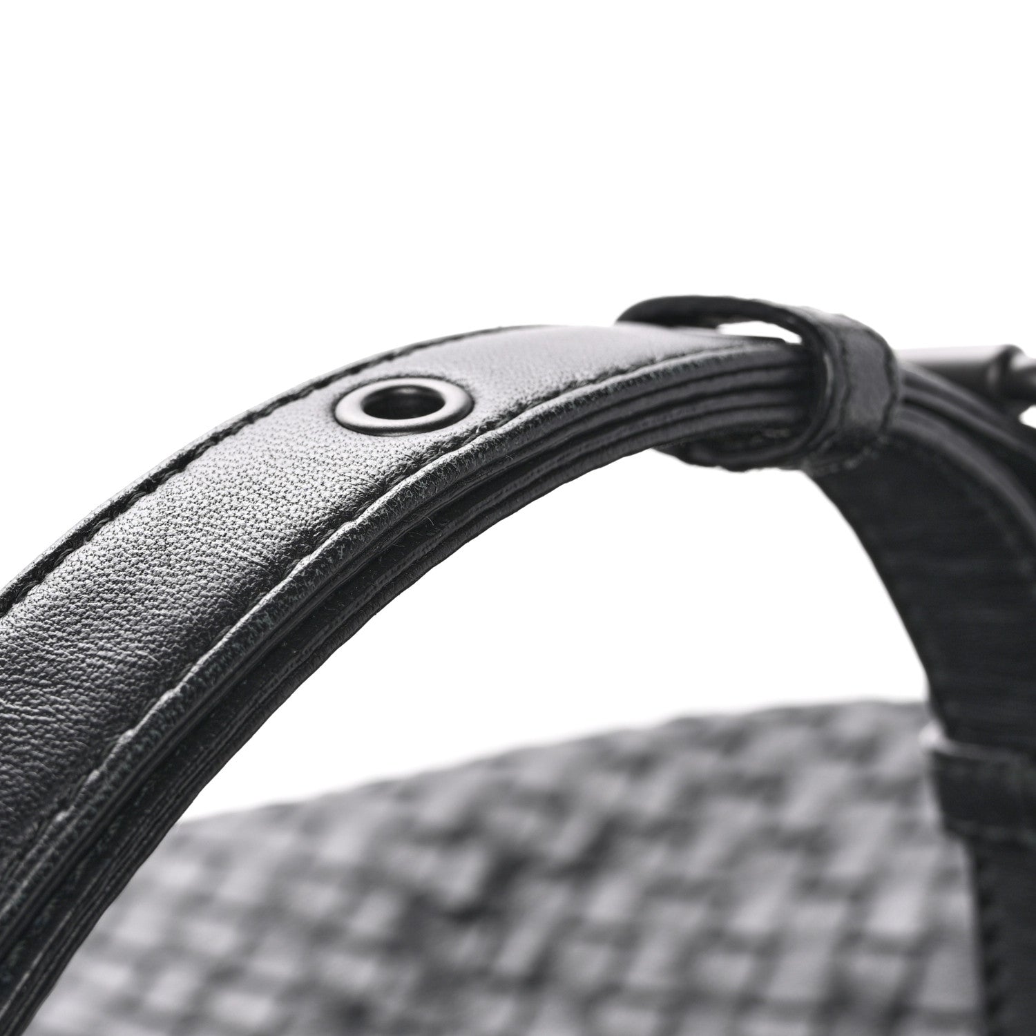 Nappa Intrecciato Medium Roma Tote Black