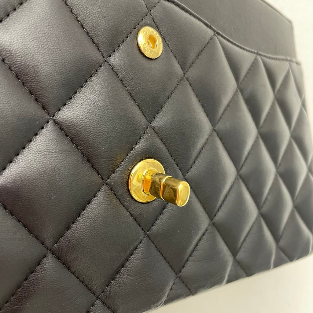 Chanel Jumbo Classic Double Flap Lamb Black 2017