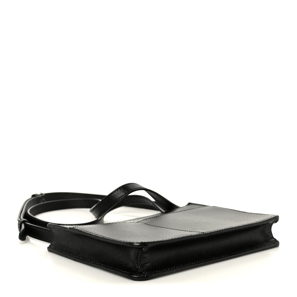 Saffiano Crossbody Bag Black