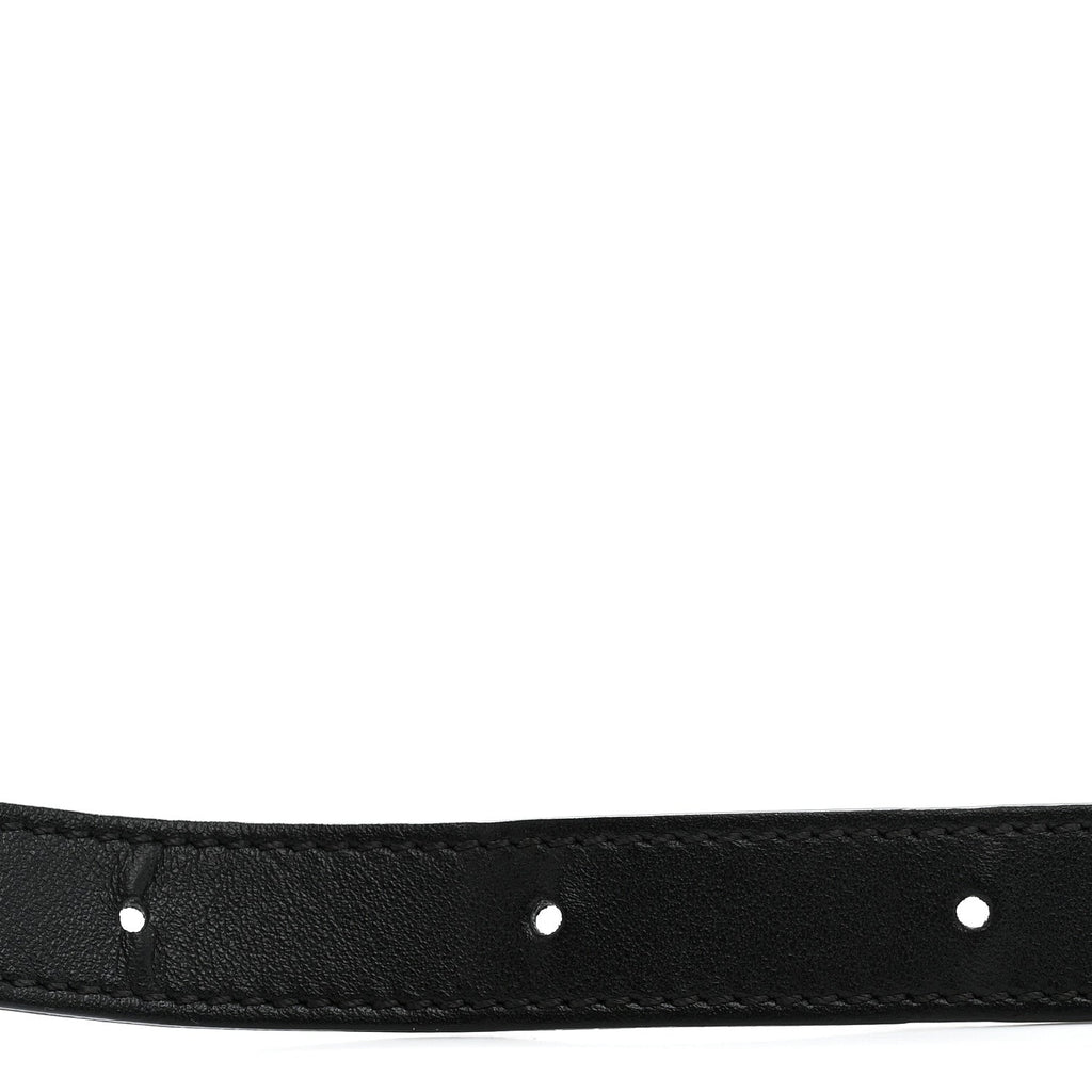 Calfskin Quilted Uniform Waist Belt Bag Black