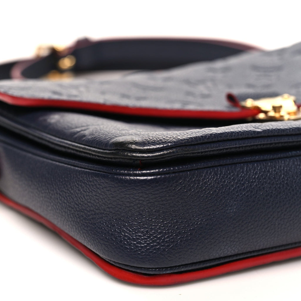 Empreinte Pochette Metis Marine Rouge