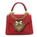 Nappa Micro Devotion Envelope Top Handle Bag Red