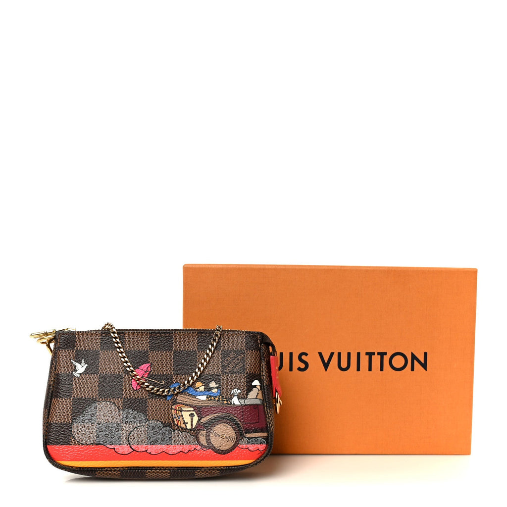 Monogram 2015 Christmas Animation Mini Pochette Accessories