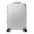 X RIMOWA Aluminum Gradient Cabin Luggage Silver