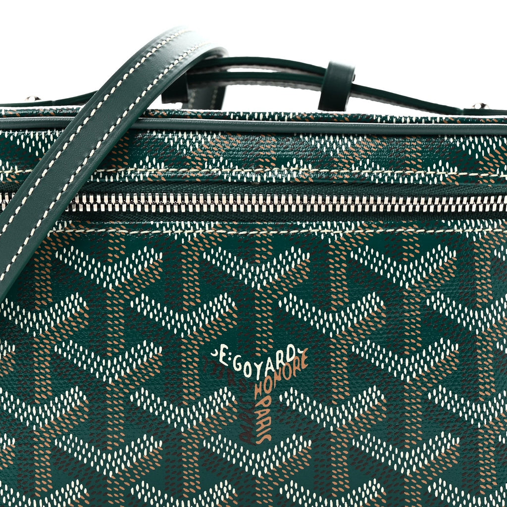 Goyardine Muse Mini Vanity Case Green