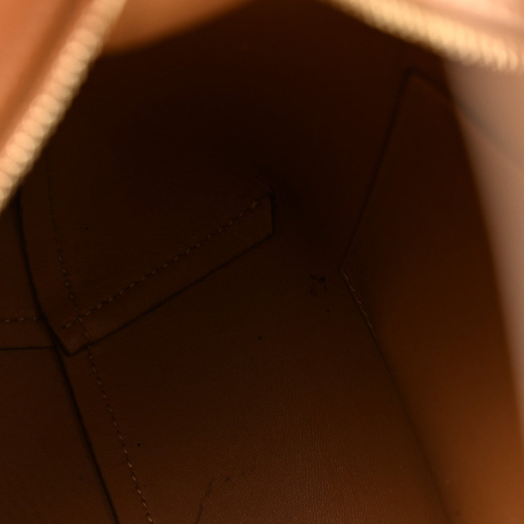 Polished Calfskin Small Soft Candy Shoulder Bag Caramel