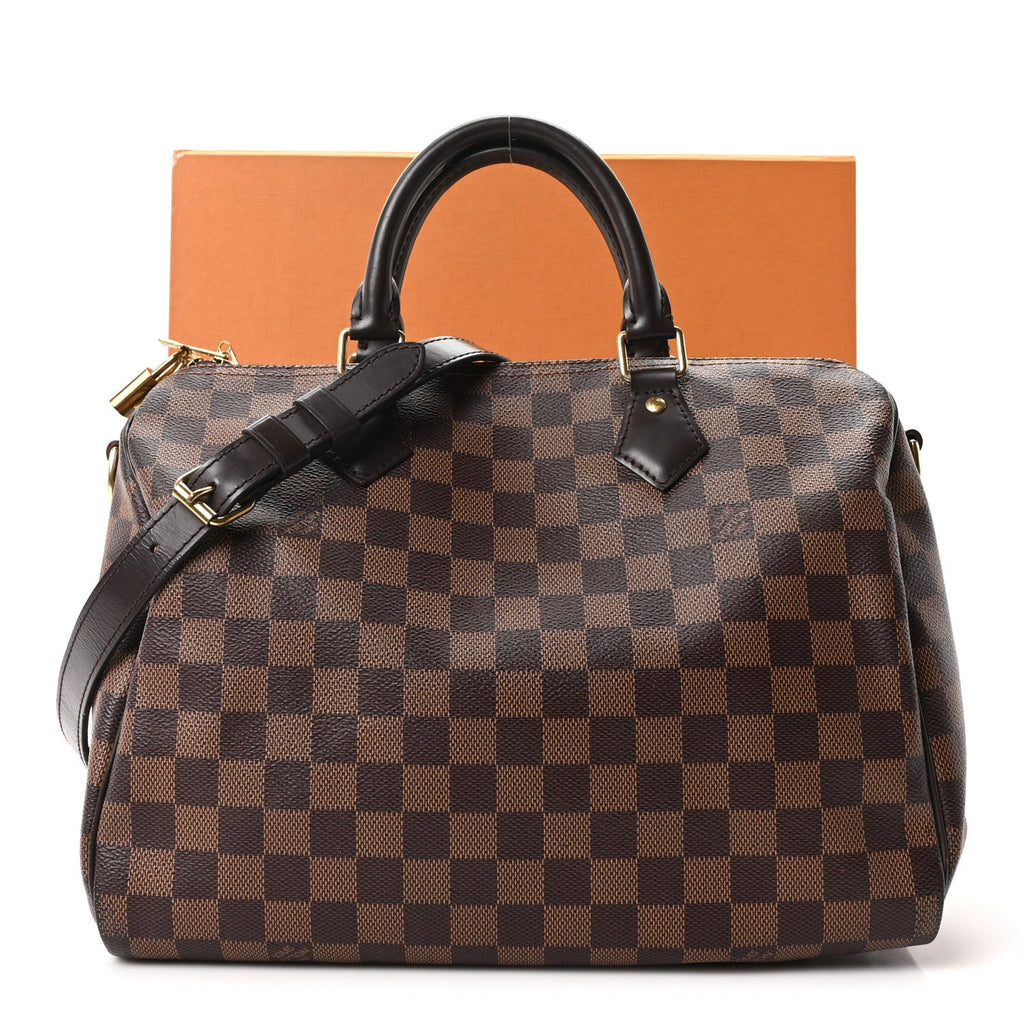 Damier Ebene Speedy Bandouliere 30