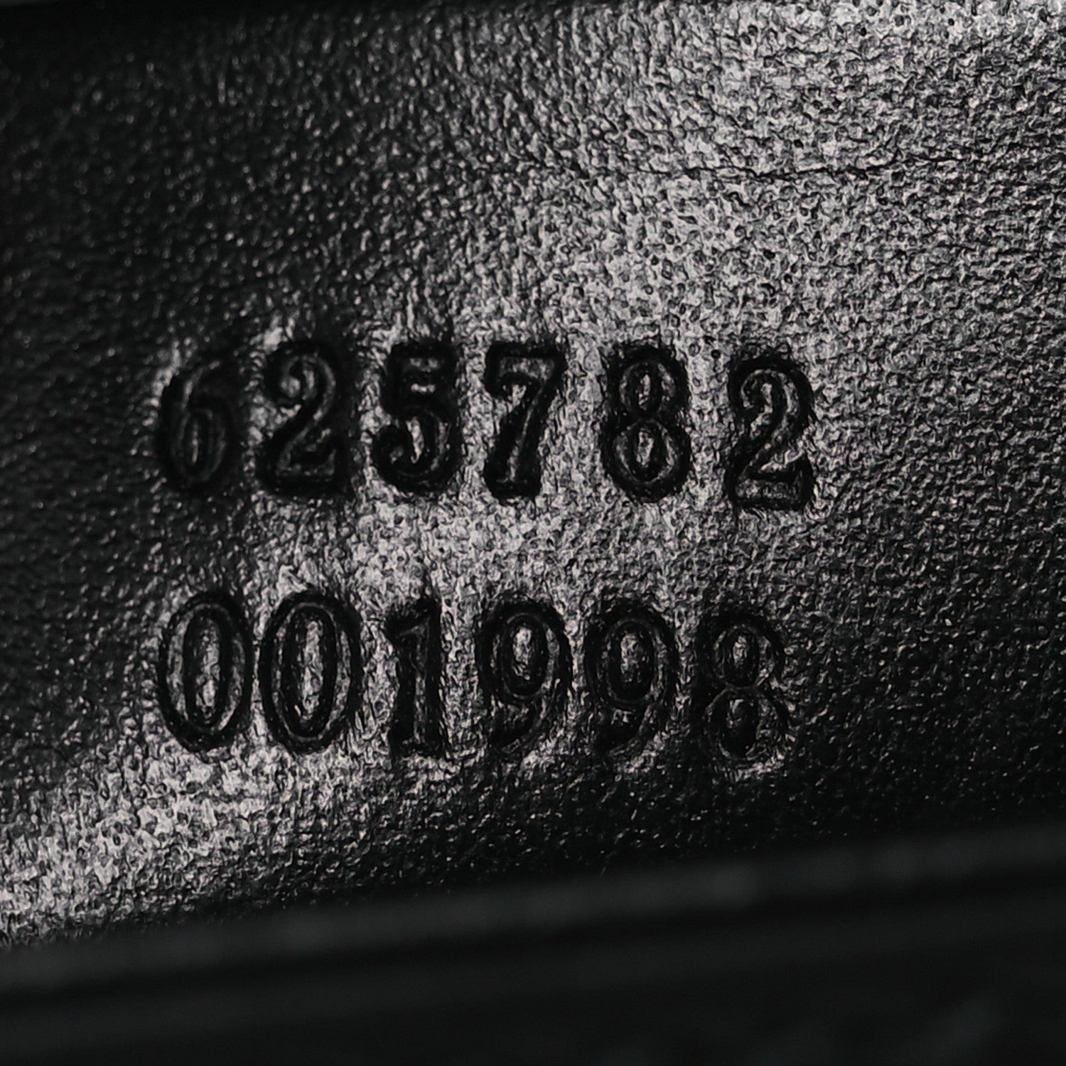 Calfskin GG Tennis Embossed Messenger Bag Black