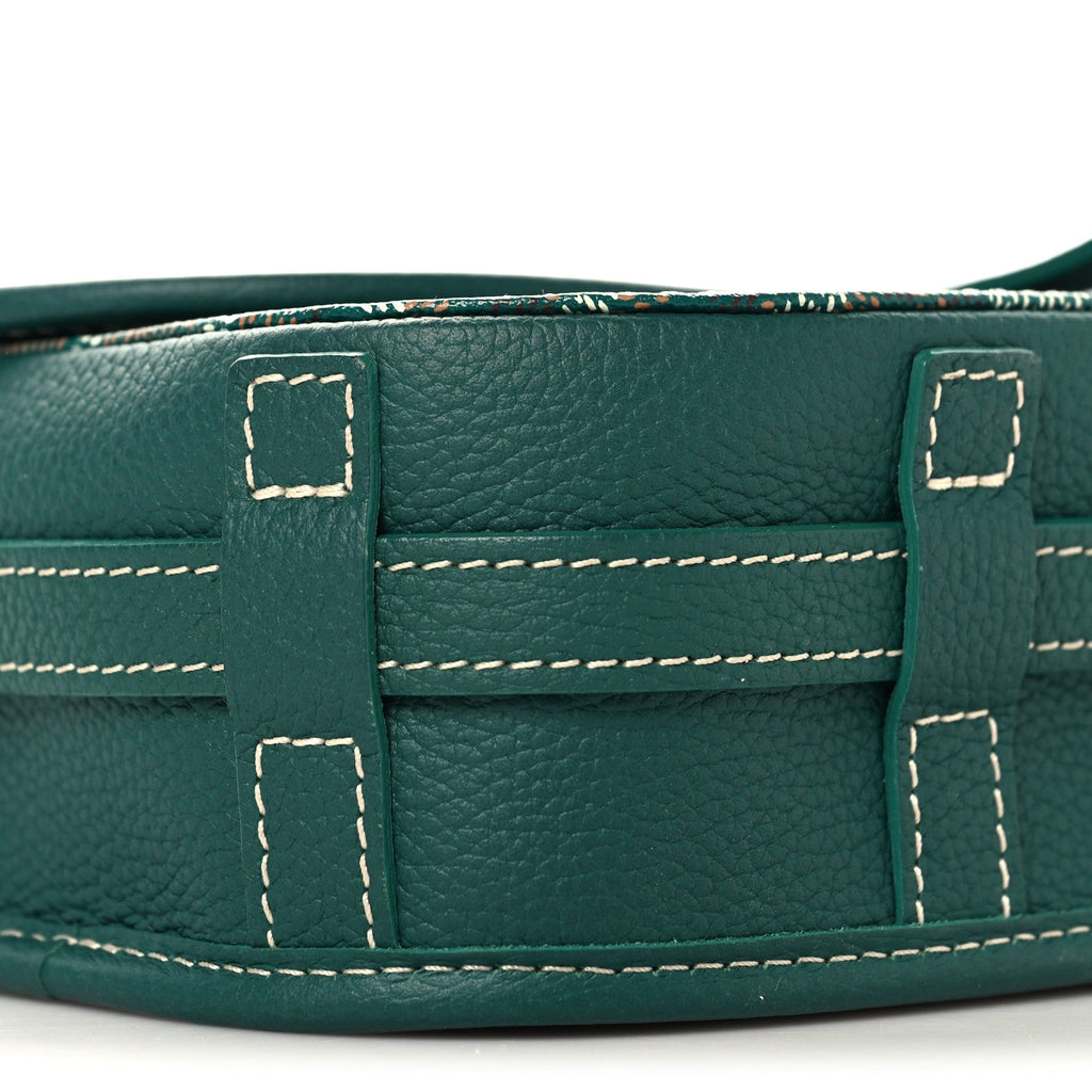 Goyardine Belvedere II PM Messenger Bag Green