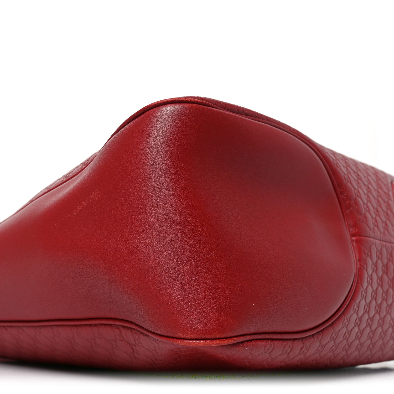 Microguccissima Shoulder Bag Red