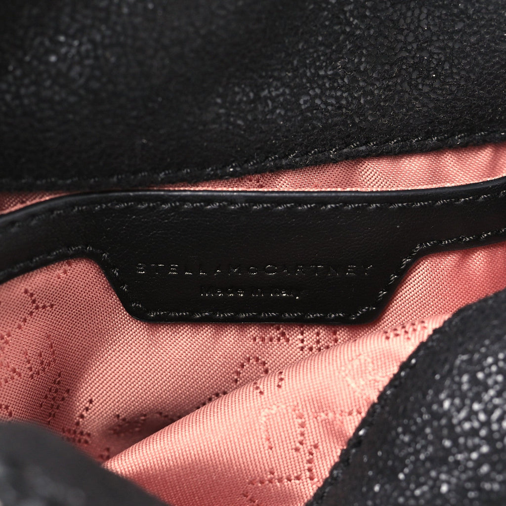 Shaggy Deer Tiny Falabella Tote Black