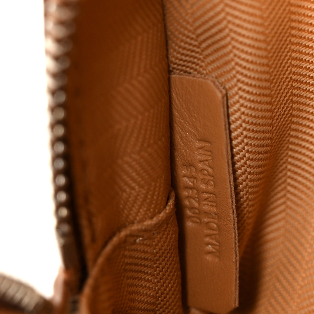 Satin Calfskin Mini Camera Bag Tan