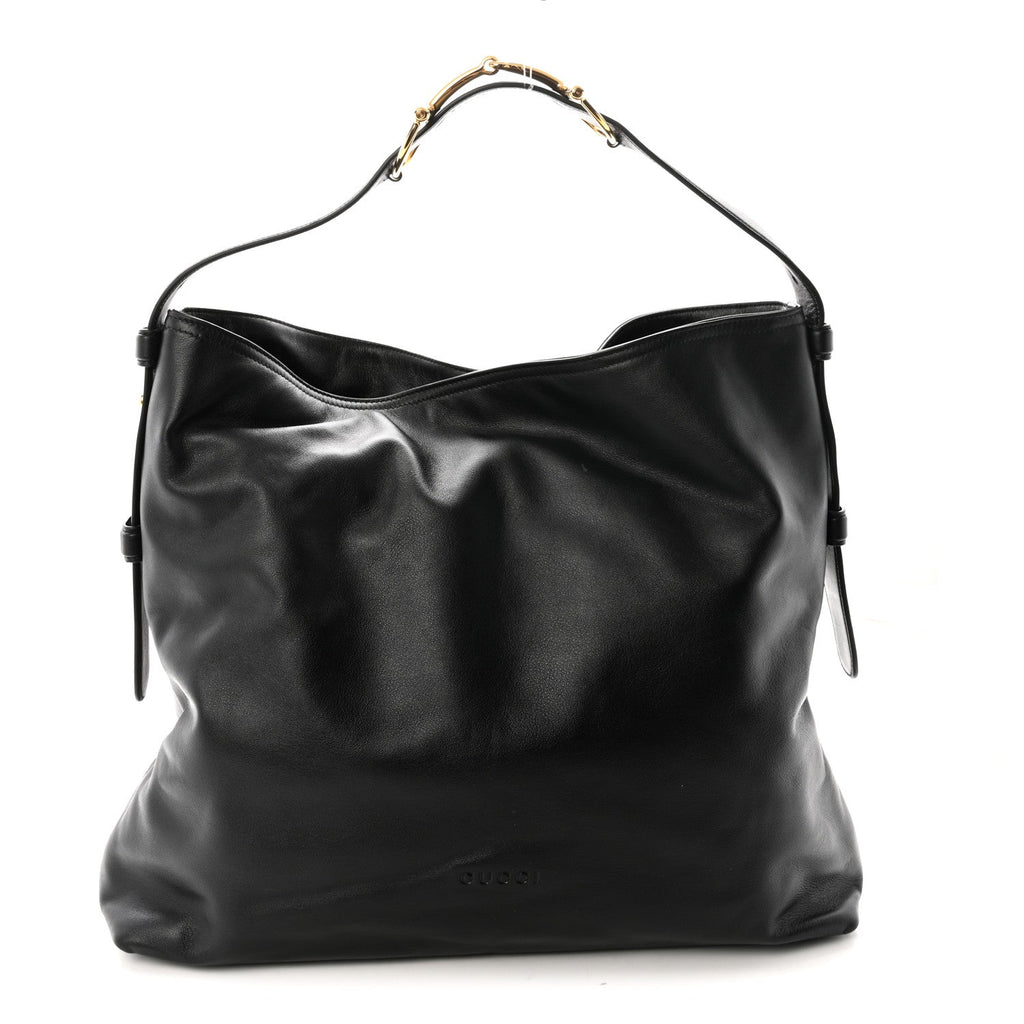 Calfskin Large Beatrix Tote Black
