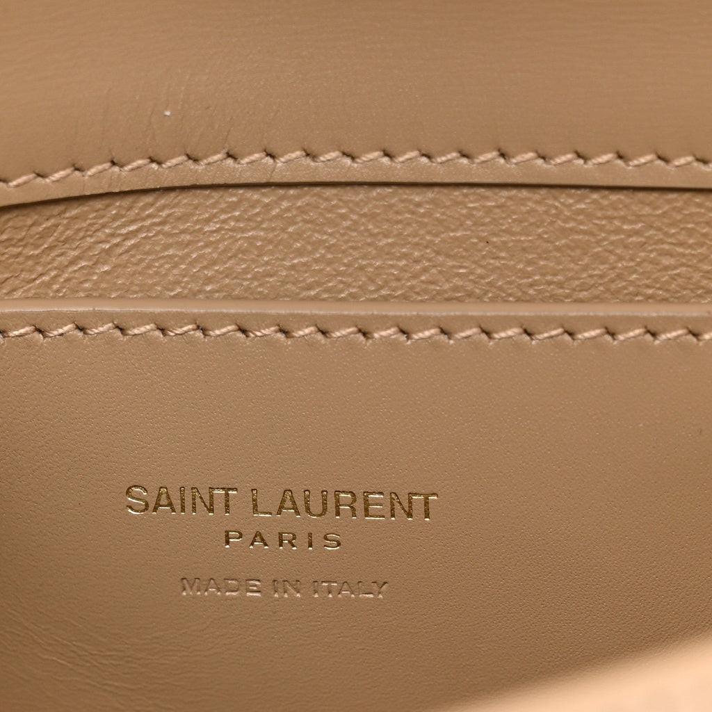 Box Calfskin Mini Voltaire Shoulder Bag Dark Cork