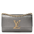 Epi Pochette Louise NM Gunmetal