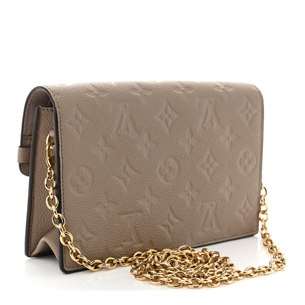 Empreinte Vavin Chain Wallet Tourterelle