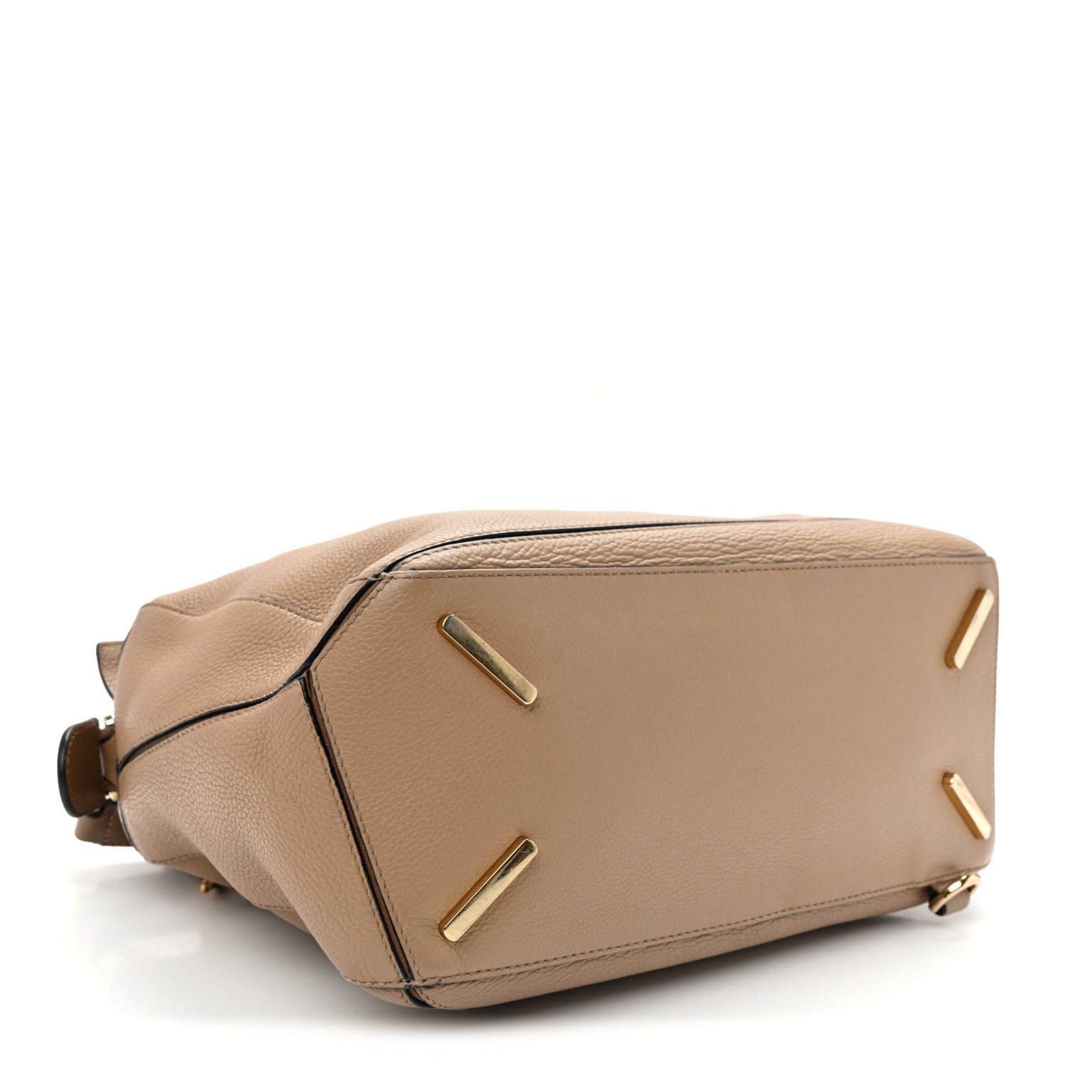 Calfskin Medium Puzzle Bag Sand Mink