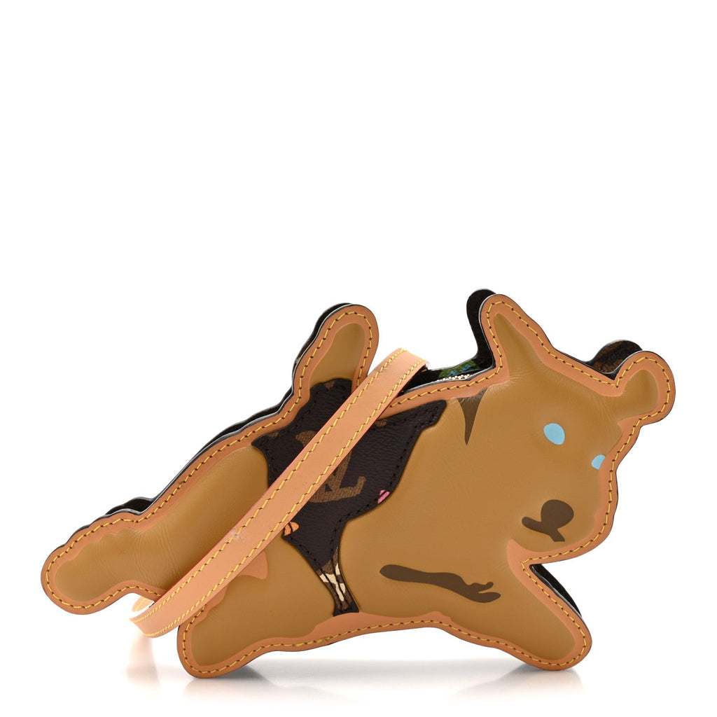 X TYLER THE CREATOR Monogram Craggy Dog On Strap Chocolate