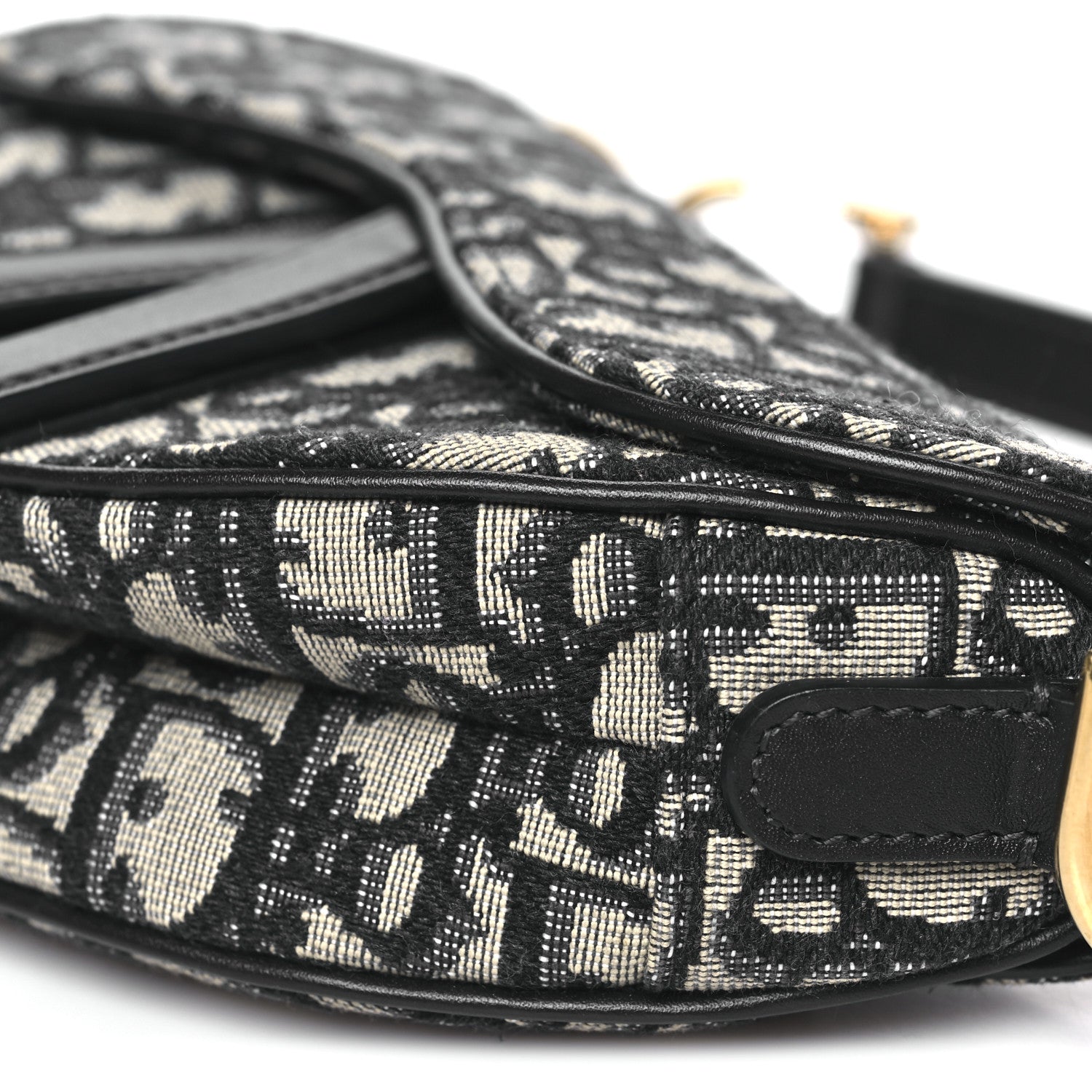 Oblique Mini Saddle Bag Blue