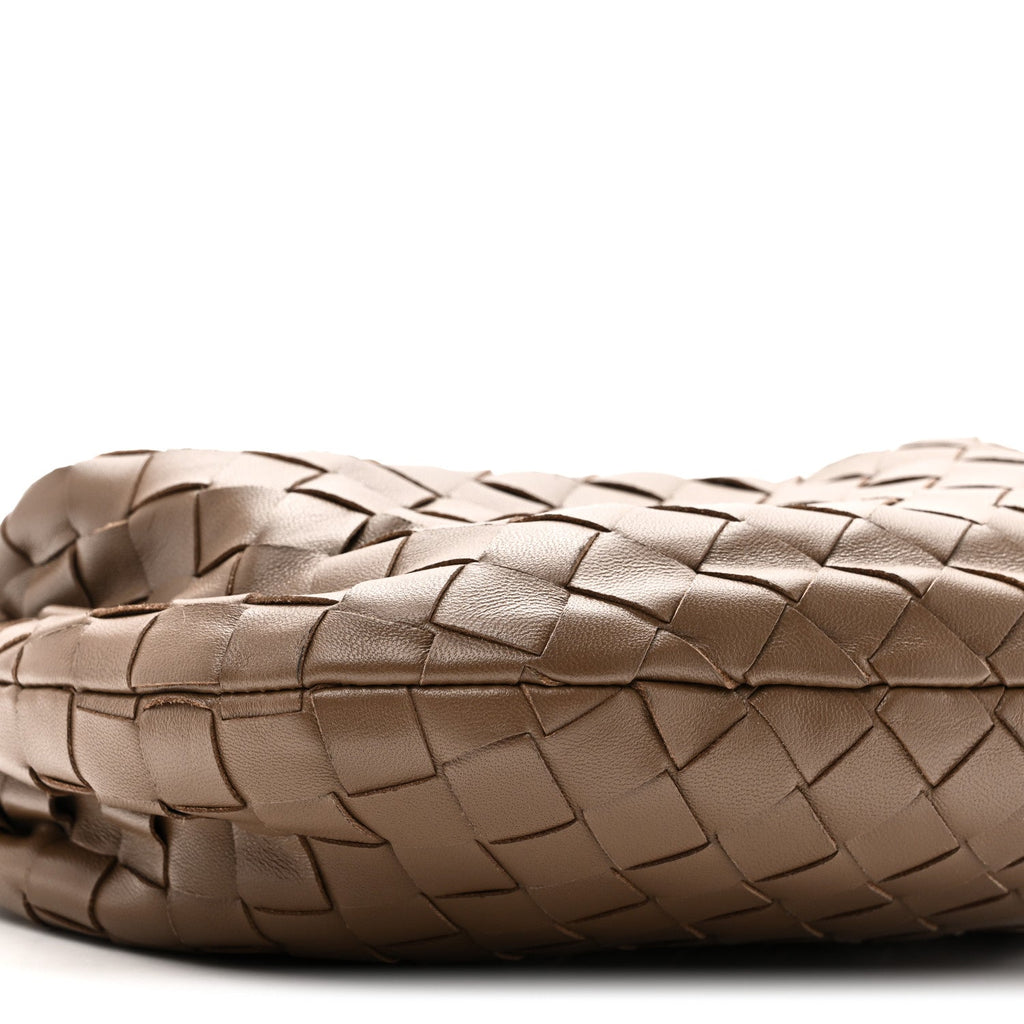 Nappa Intrecciato Mini Jodie Dark Taupe